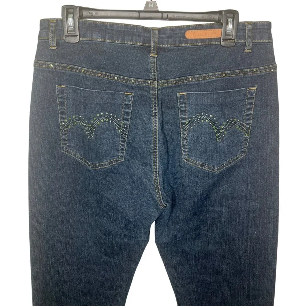 CosJeans Womens Denim Capri Pants Size 12 - Picture 2 of 11